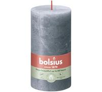 Bolsius Candela Slate Blue - Ø68 mm - altezza 13 cm - blu - 60 ore di combustione