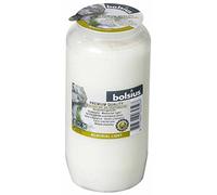 Bolsius Candele Commemorative 12 pz Trasparenti Lumi Lumini Cero Cimiteriale