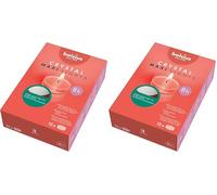 Bolsius Crystal Maxi Lights - Box da 12 Pezzi - Tealight Bianche in Cup Trasparente - Cera Inodore - Durata: fino a 8 ore a candela - Cera Vegana - Senza Olio di Palma - Senza Profumo