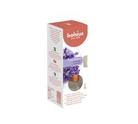 Bolsius True Scents Diffusore di Aromi con 8 Bastoncini - Fragranza Lavanda - Estratti Naturali - Durata: fino a 6 Settimane - Profumatori Ambiente - Non Contiene Alcol - 45 ml - 17 x 6 cm