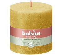 BOLSIUS Pilastro Candela a nido d'ape Giallo Diametro 100 mm Altezza 10 cm Giallo 62 Ore