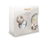 Bolsius - Set commemorativo a forma di cuore - 2 pezzi - candele commemorative - Senza olio di palma