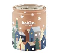 Bolsius Silent Night - Candela profumata - 6 pezzi - Durata di combustione di 23 ore - 82 x 68 mm - Estratti naturali - Contiene cera vegana - senza olio di palma