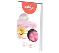 Bolsius True Scents - 6 Wax Melts - Cialde di Cera Profumata - Fraganza Magnolia - Con Estratti Naturali - Colore Rosa - Durata: fino a 15 Ore