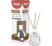 Bolsius True Scents - Bacchette profumate per ambienti - Oud Wood- 1 pezzo - 60 ml - fino a 6 settimane - Profumo per la casa - con estratti naturali