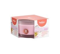 Bolsius True Scents Candela Profumata in Giara - Fragranza Magnolia - Colore Rosa - Grande - Lunga Durata di 14 Ore - EstrattI NaturalI - Candela Decorativa - Cera - Senza Fumo - 5 x 8 cm