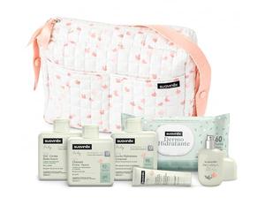 BOLSO COSMÉTICA BEBÉ CORAL LOTE 6 pz