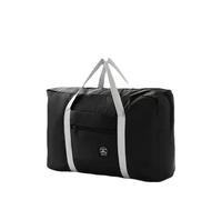 Bolso De Lona De Viaje Plegable Portátil De Gran Capacidad Bolsa De Gimnasia Deportiva, Nero , A