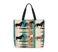 Bolso de mano para mujer, con fórmula matemática, bolso de hombro con cremallera, bolso de mano de gran capacidad, bolsa de supermercado reutilizable