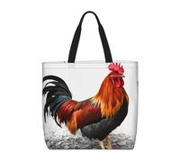 Bolso de mano para mujer, conchas y conchas de colores, bolso de hombro con cremallera, bolso de mano de gran capacidad, bolsa de supermercado reutilizable