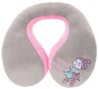 Walser Ballet Doll Neck Roll, Supporto per Il Collo dei Bambini, Cuscino da Viaggio-Auto, Cuscino di Supporto per Collo, Cuscino per Il Collo Rosa