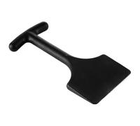 Bolster Chisel Scraper, Carpet Tucker, PP Handle with Tapered Edge, Carpet Tucking Tool, Seam Pressing Cleaner for Floor Stair Corner Use, 7,95 x 3,46 x 0,59 pollici Black 1 pezzo
