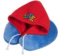 Bolster con cappuccio blu Graffiti