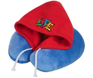 Bolster con cappuccio blu Graffiti