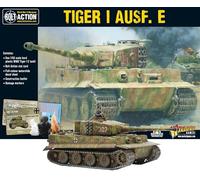TIGER 1 AUSF E HEAVY TANK scala 1/56 BOLT ACTION miniatura in plastica WARLORD G