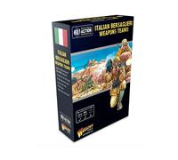 Bolt Action Bersaglieri Weapons Team 1:56 WWII Military Table Top Wargaming Plastic Model Kit 402215809