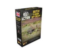 Warlord Games British Army 6 libbre Anti-tank Gun Plastic Miniature Bolt Action