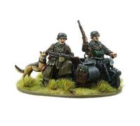 Bolt Action German Feldgendarme Motorcycle Team