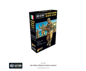Bolt Action Italian San Marco Marines Infantry Section (10pz)