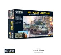 Warlord Games US Army M5 Stuart - 1:56/28 millimetri di plastica scala modello carro armato per Bolt Action altamente dettagliate World War 2 miniature
