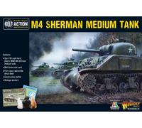 Warlord Games Kit modello M4 Sherman 75mm Bolt Action in plastica