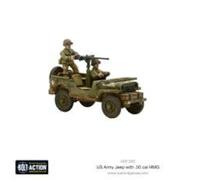 Bolt Action US Army Jeep With 50 Cal HMG