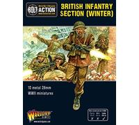 Bolt Action Warlord Games, miniatures - BritishÊInfantry section (Winter)
