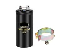 Bolt Electrolytic Capacitor 400V6800UF 76x130mm CD136 Screw Capacitors CE105℃ With Bracket 2000Hours AUOQKQUT