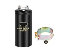 Bolt Electrolytic Capacitor 450V3300UF 63.5x130mm Screw CD136 Capacitors CE105℃ With Bracket 2000Hours AUOQKQUT