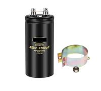 Bolt Electrolytic Capacitor 450V4700UF 76x130mm Screw CD136 Capacitors CE105℃ With Bracket 2000Hours AUOQKQUT