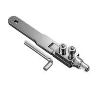 Bolt Extractor, Heavy Duty Pipe Removal Tool da 6,06 pollici Broken Screw Remover with Carbon Steel, Tough Metal Stripped Screw Out, Professional Plumbing Tool with Hex Design, Efficient Thread