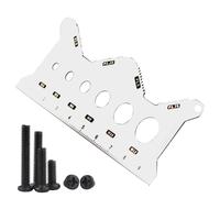Bolt Gauge Sizing Tool, Double-Sided Thread Identifier, 5.91x2.36 inches, Accurate Stainless Steel Nut and Bolt Checker for Workshop, Furniture, Installation, Repair, Garage, Shop