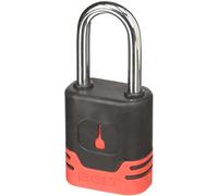 BOLT Lock 7018518 - Lucchetto GM Late, Colore: Nero/Rosso