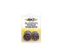 Bolt MC Hardware 2009-AWW.18 M6x10 Rondelle in alluminio, confezione da 10