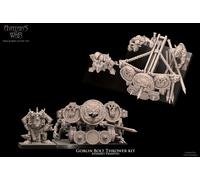 Bolt Thrower Orchi e Goblin Miniatura 32mm Wargame Proxy Avatars of War ToW AoS