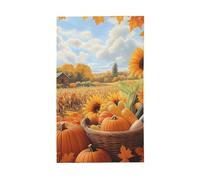 BoltPack Autunno Zucca Stampa Bandiera Giardino 90x150 cm Con Occhielli Stagioni Vacanze Per Decorazioni Esterni Forniture Per Feste