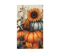 BoltPack Autunno Zucca Stampa Bandiera Giardino 90x150 cm Con Occhielli Stagioni Vacanze Per Decorazioni Esterni Forniture Per Feste