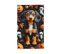BoltPack Bandiera da giardino con stampa cane di Halloween 90x150cm Stagioni Bandiera con occhielli per decorazioni esterne forniture per feste