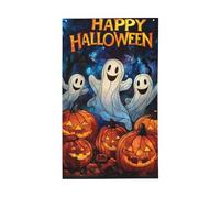BoltPack Happy Halloween Stampa Bandiera Giardino 90x150cm Stagioni Festività Bandiera Con Occhielli Per Decorazioni Esterne Forniture Per Il Partito