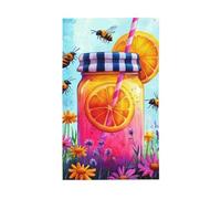 BoltPack Hello Summer Stampa Bandiera Giardino 90x150cm Stagioni Bandiera Vacanza Bandiera Con Occhielli Per Decorazioni Esterne Forniture Per Il Partito