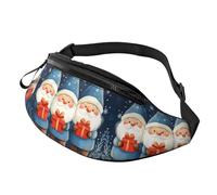 BoltPack Marsupio per donne e uomini, con cinturino regolabile, leggero, impermeabile, per sport, camminata, corsa, Gnome di Natale 1, Taglia unica, Zaino Trekking