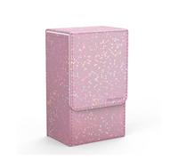Boltquan Porta carte dei tarocchi bianco perlato con interno celeste - Custodia pieghevole con chiusura magnetica - Adatto per mazzi di tarocchi standard - Dimensioni esterne 13,5 x 8,5 x 5,1 cm (rosa