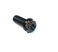 BOLTS A DOPPIO INGRANAGGIO TITANIO SPEC RACE NERO M8x30 NO RUGGINE TORX