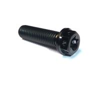 BOLTS A DOPPIO INGRANAGGIO TITANIO SPEC RACE NERO M8x30 NO RUGGINE TORX