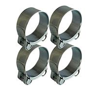Boltza Scarico In Gomma Siliconica Super Clamp Supra Clip per Tubo Flessibile a Bullone Singolo W1 (44-47 mm)(4)