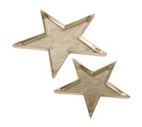 BOLTZE Ciotola Thye (2 Pezzi, Colore Oro, Stile Scandinavo, Realizzata a Mano, Adatta per Sala da Pranzo/Cucina, Ciotola Decorativa, Decorazione) 2004255, Normale