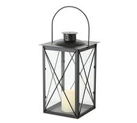 Boltze Lanterna Farol (decorazione per interni ed esterni, materiale ferro nero, dimensioni 17 x 17 x 30 cm) 3548800