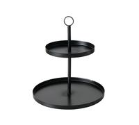 Boltze Samina - Alzata per torte, 32 cm, 1 pezzo, colore: Nero
