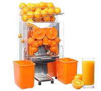 BoluDukNN Spremiagrumi Automatico Commerciale, Macchina per Produrre Succo D'arancia Fresco, Adatto per Arance φ40-90mm, Spremiagrumi da 120 W per 20-22 al Minuto