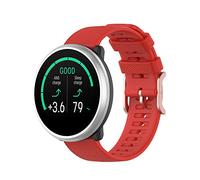 BoLuo 20 mm cinturino in silicone per Polar Ignite/Polar Unite,Cinturini per orologio, cinturino sportivo di ricambio per Garmin Venu/Venu SQ/Forerunner 245/645/Ticwatch 2/ Pebble 2, Silicone
